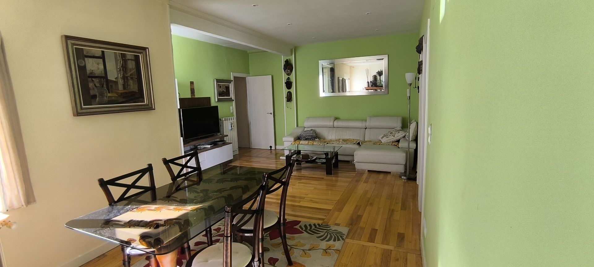 Sala d'estar de Pis en venda en Ávila Capital amb Calefacció, Terrassa i Traster