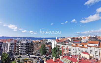 Vista exterior de Àtic en venda en Sanxenxo amb Terrassa