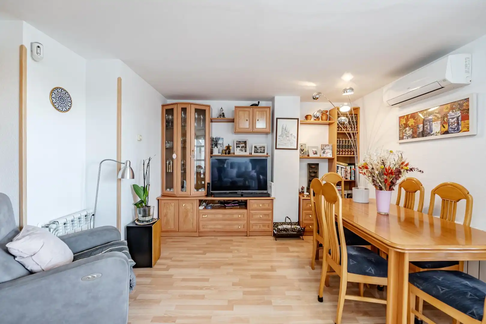 Sala de estar de Ático en venta en Madrid con Aire acondicionado, Calefacción y Terraza