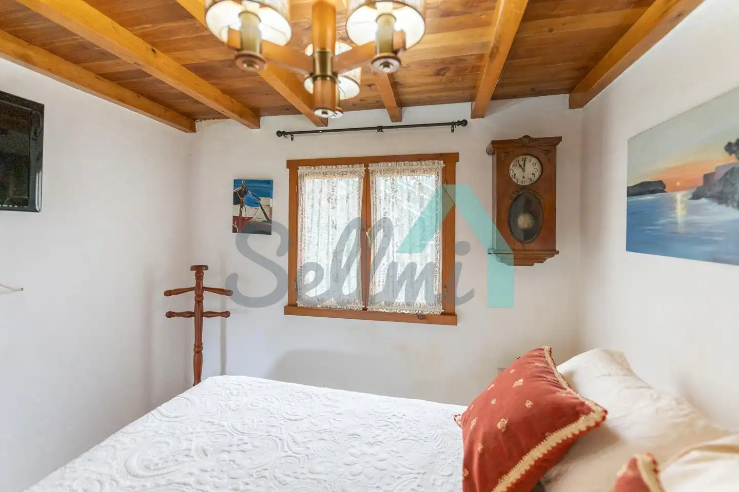 Bedroom of Houses for sale in Valdés - Luarca  with Private garden, Parquet flooring and Terrace
