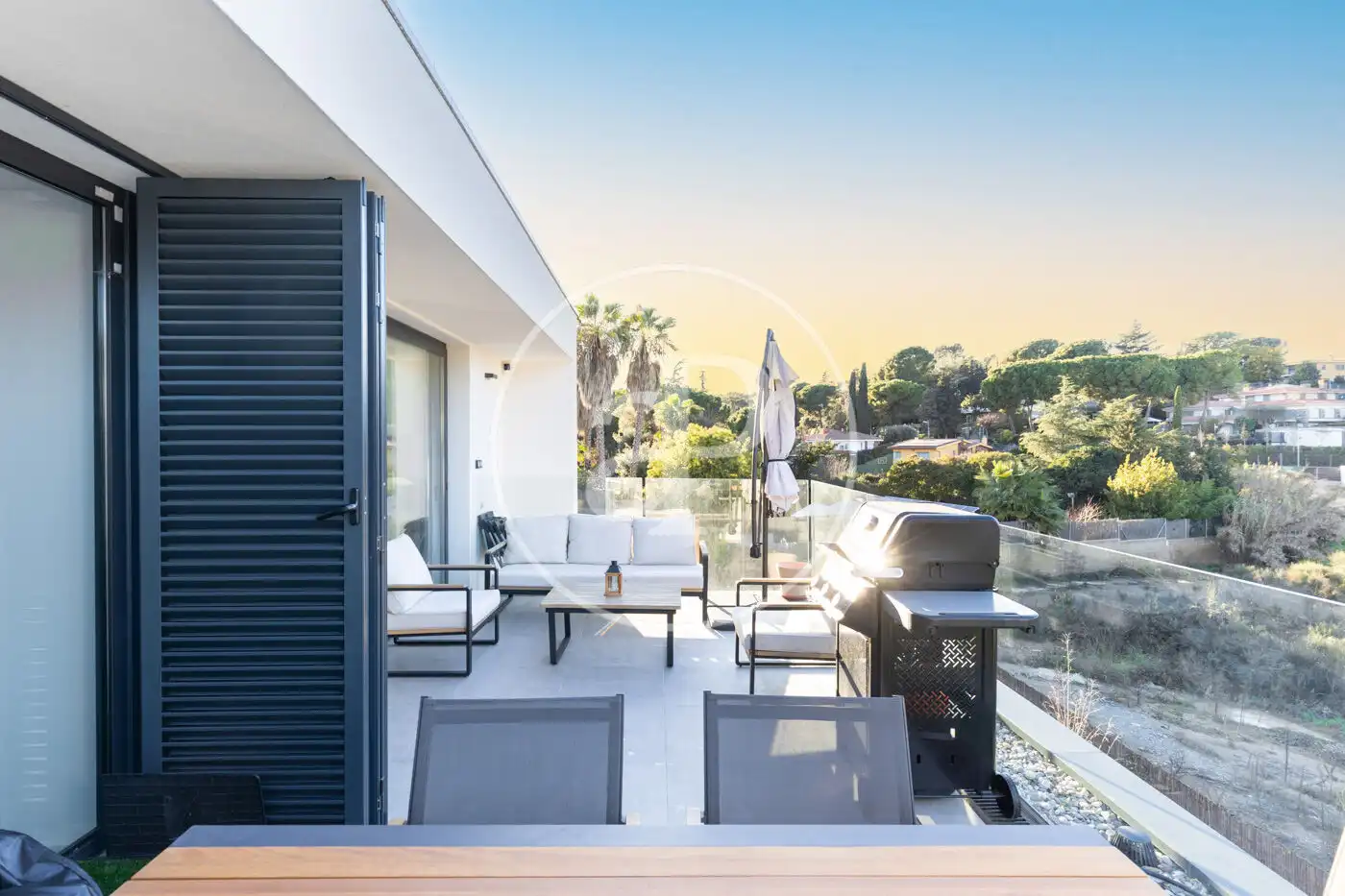 Terrace of Flat for rent in Cerdanyola del Vallès  with Air Conditioner, Heating and Terrace