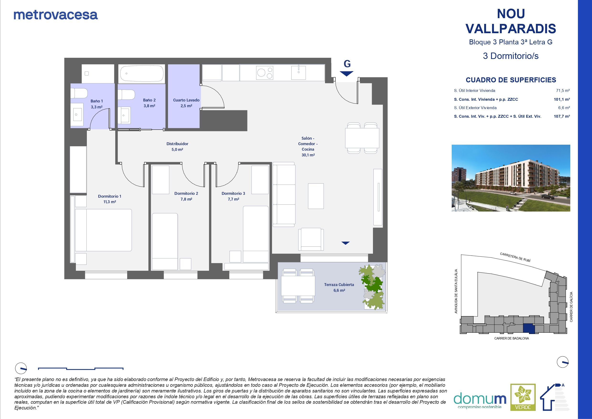 Flat for sale in Carretera de Rubi, Segle XX