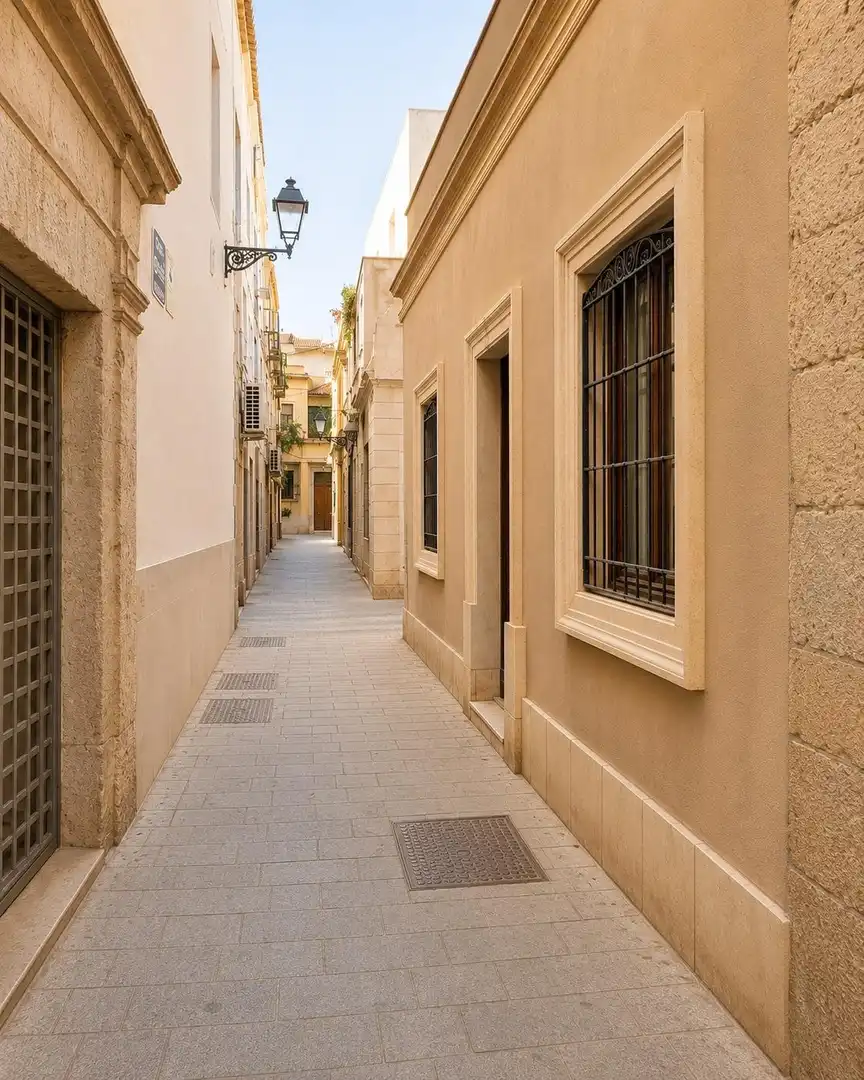 Vista exterior de Casa o xalet en venda en Almería amb Aire condicionat, Calefacció i Parquet