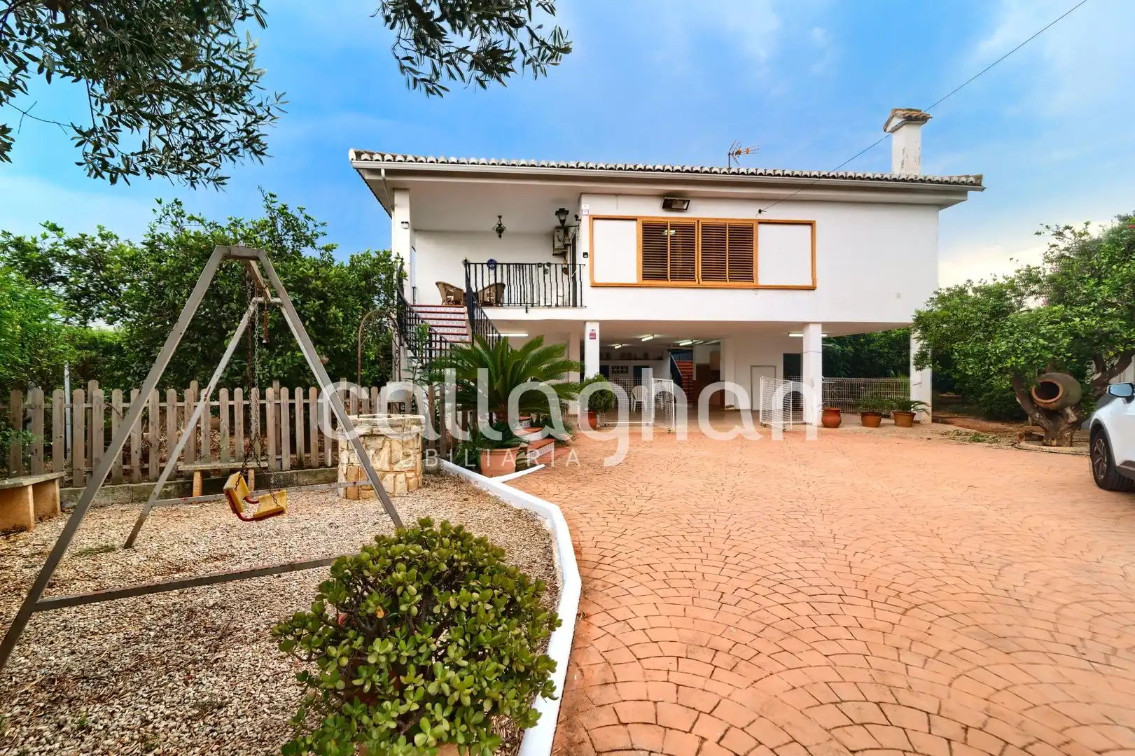 Vista exterior de Casa o xalet en venda en Alzira amb Piscina