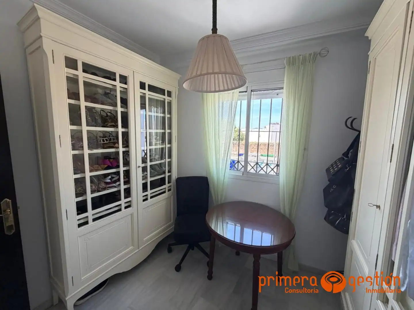 Esszimmer von Maisonette zum Verkauf in Lora del Río mit Klimaanlage, Heizung und Terrasse