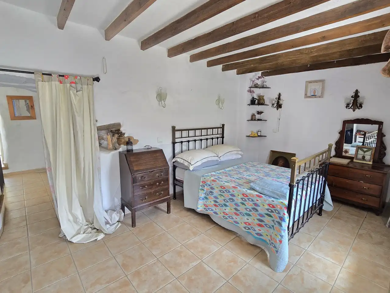 Bedroom of Country homes for sale in Viñuela  with Terrace