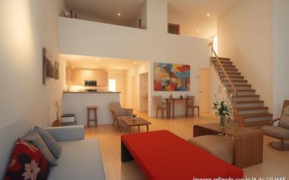 Living room of Flat for sale in  Madrid Capital  with Air Conditioner