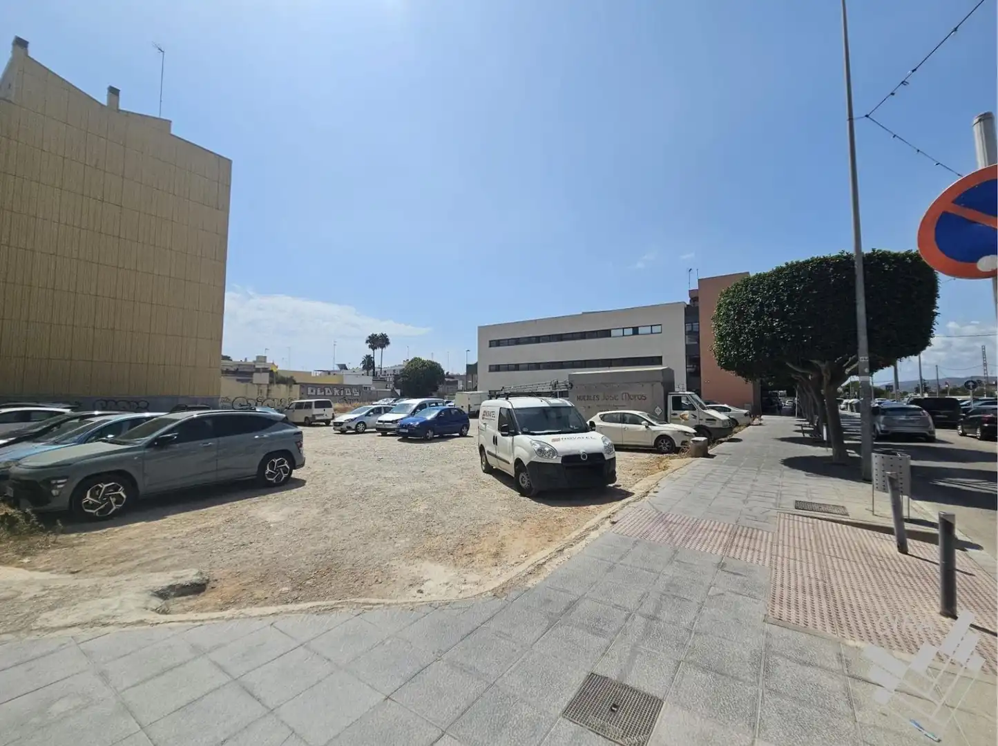 Parking of Flat for rent in Benicarló  with Air Conditioner, Heating and Furnished