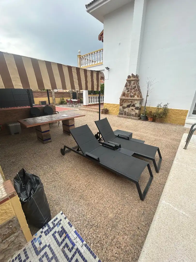 Terrassa de Casa o xalet en venda en Alhaurín de la Torre amb Aire condicionat, Jardí privat i Terrassa
