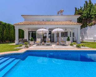 Garden of House or chalet to rent in Mijas  with Air Conditioner, Terrace and Swimming Pool