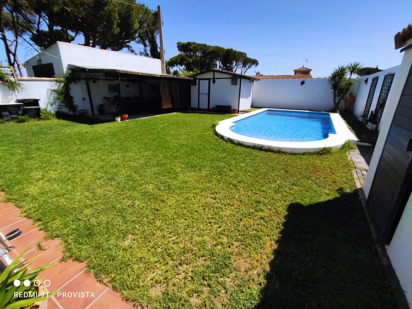 Jardí de Casa o xalet de lloguer en Chiclana de la Frontera amb Jardí privat, Terrassa i Piscina