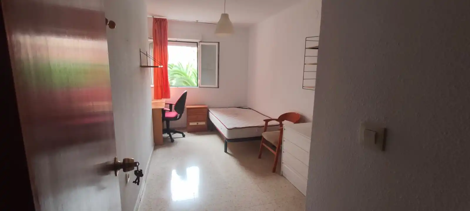 Schlafzimmer von Wohnung zur Miete in Jaén mit Klimaanlage, Möbliert und Gemeinschaftspool