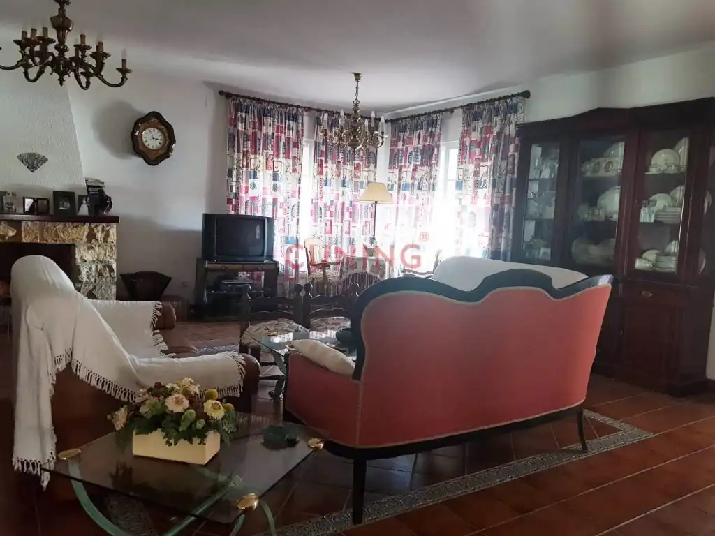 Sala de estar de Casa o chalet en venta en Nombela con Piscina