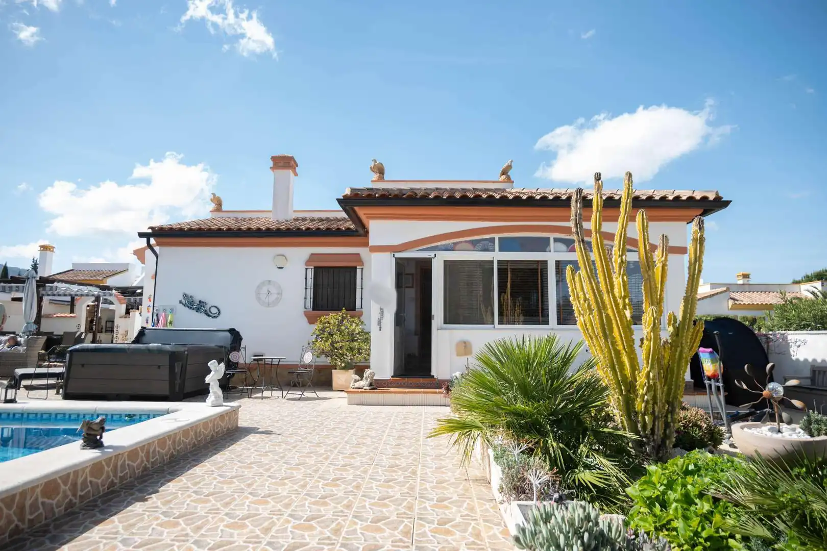Jardí de Casa o xalet en venda en Hondón de las Nieves / El Fondó de les Neus amb Calefacció, Jardí privat i Terrassa