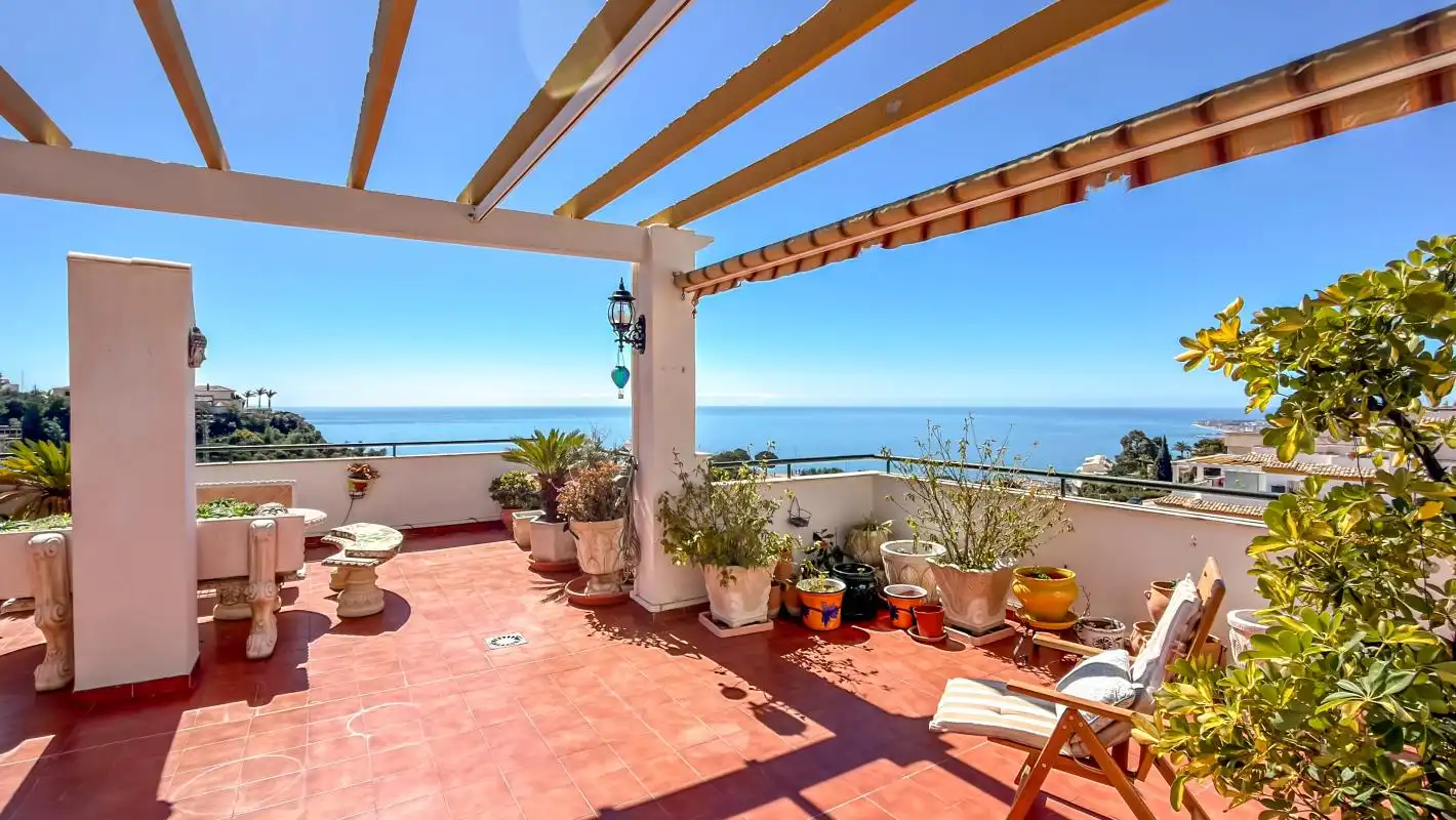 Terrassa de Àtic en venda en Benalmádena amb Aire condicionat, Calefacció i Jardí privat