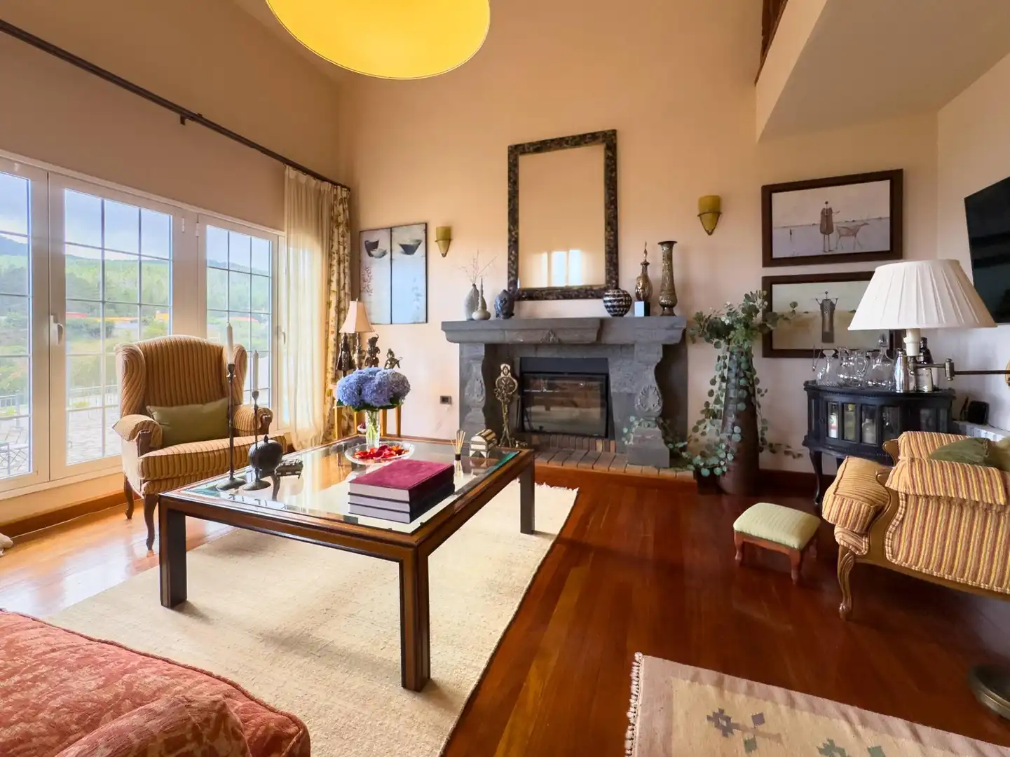 Sala de estar de Casa o chalet en venta en El Rosario con Calefacción, Jardín privado y Terraza