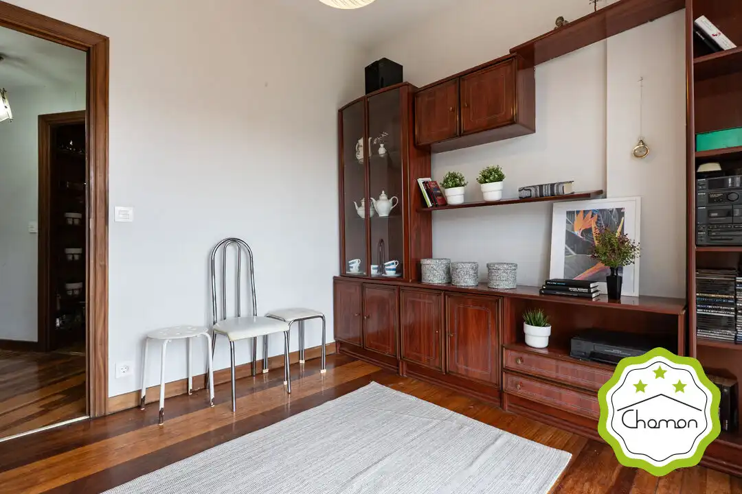 Sala de estar de Piso en venta en Bilbao  con Calefacción y Balcón