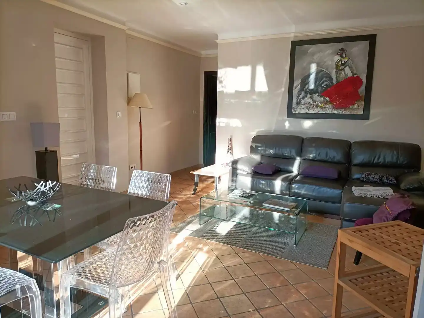 Sala d'estar de Casa o xalet en venda en Colera amb Aire condicionat, Calefacció i Jardí privat