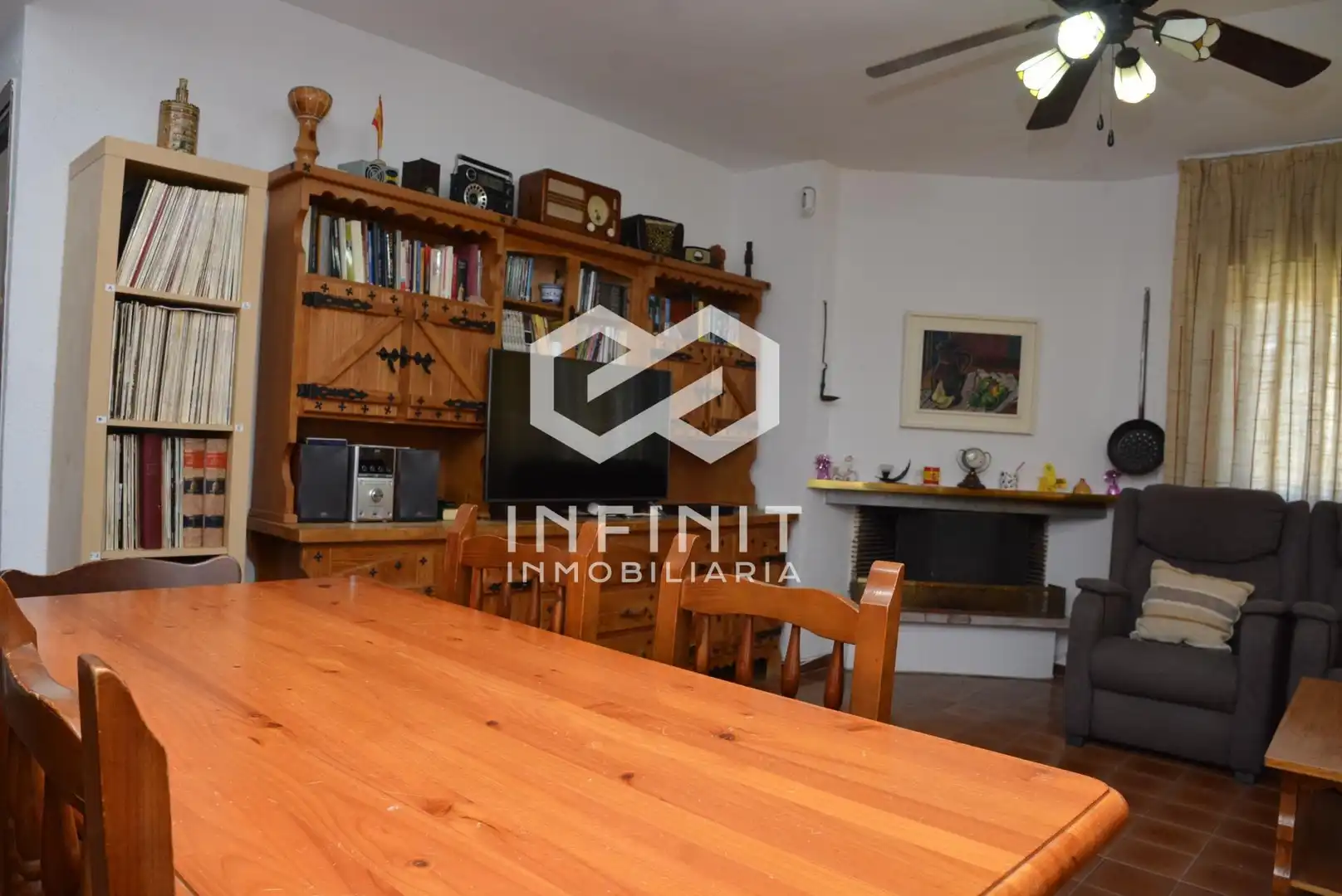 Sala de estar de Casa o chalet en venta en Carabaña con Calefacción, Jardín privado y Terraza