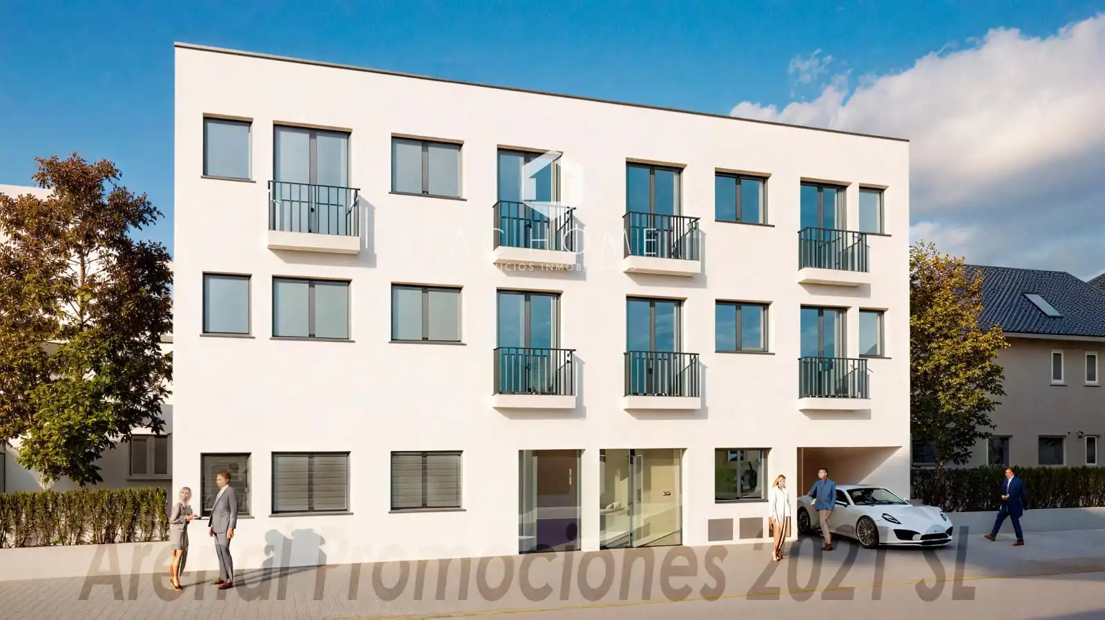 Vista exterior de Pis en venda en Campo Real amb Calefacció, Terrassa i Traster