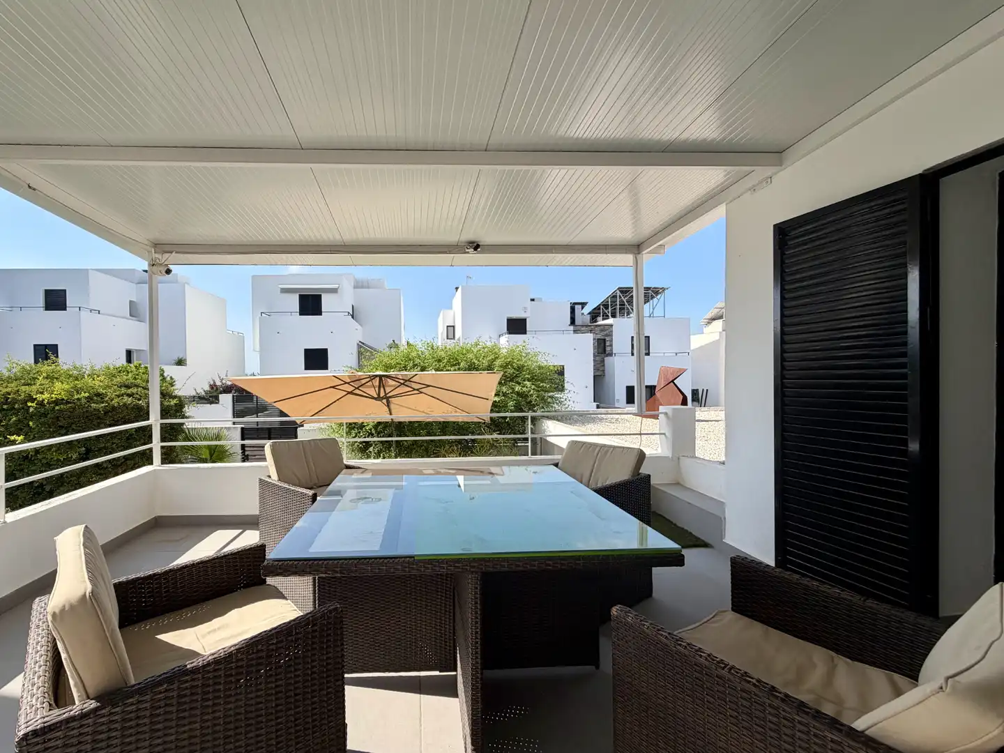 Terraza de Casa o chalet en venta en Albolote con Aire acondicionado, Calefacción y Jardín privado