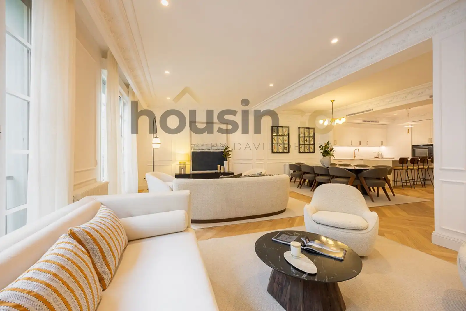 Sala de estar de Piso en venta en Madrid con Aire acondicionado, Calefacción y Terraza