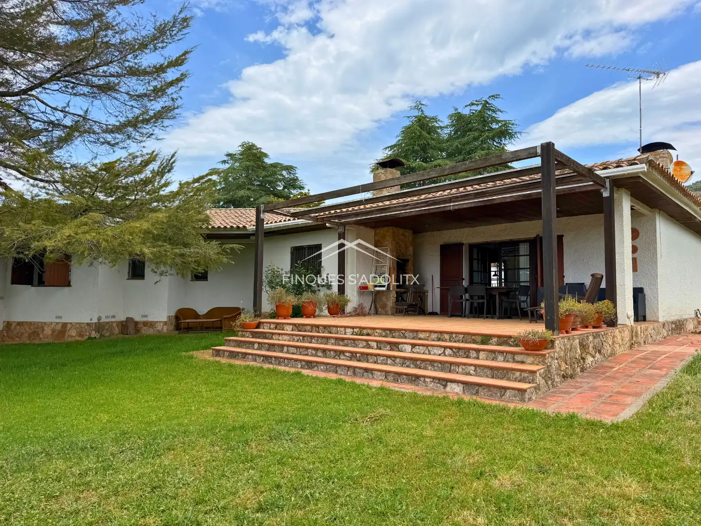 Jardí de Casa o xalet en venda en Santa Cristina d'Aro amb Calefacció, Jardí privat i Parquet