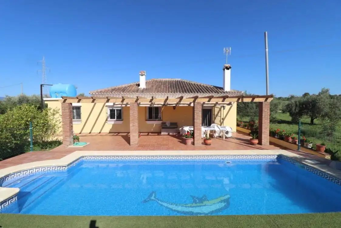 Exterior view of Houses for rent in Coín  with Private garden, Terrace and Swimming Pool