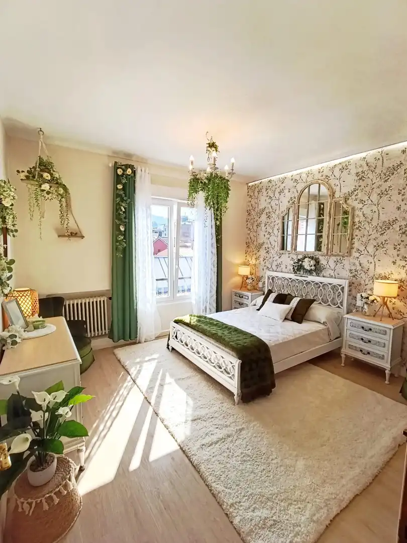 Bedroom of Flat for sale in Langreo  with Heating, Storage room and Furnished