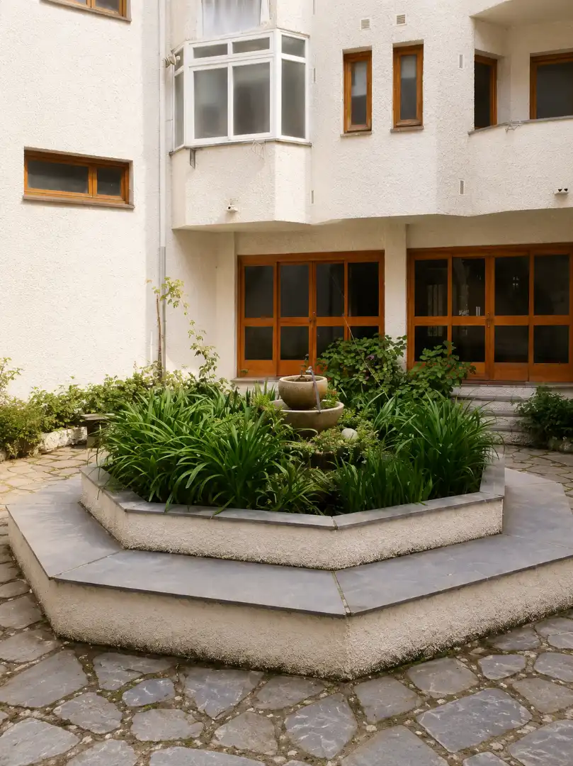 Garten von Wohnung zum Verkauf in El Espinar mit Heizung, Parkett und Abstellraum