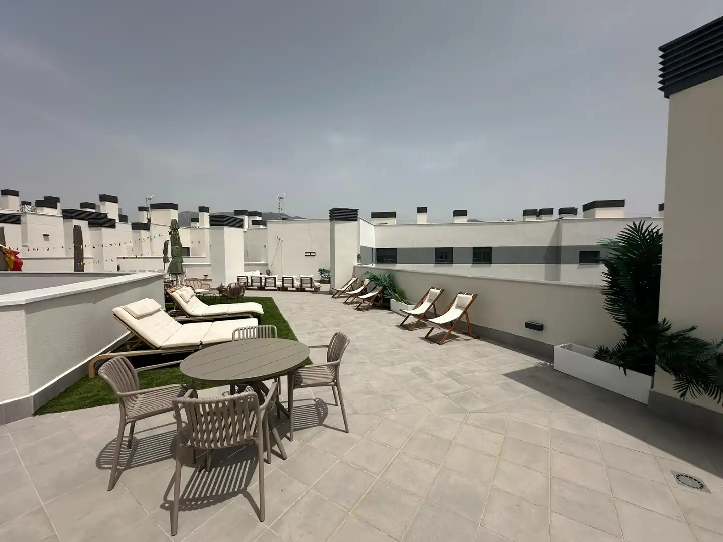 Terrace of Flat for rent in Mijas  with Air Conditioner, Heating and Private garden