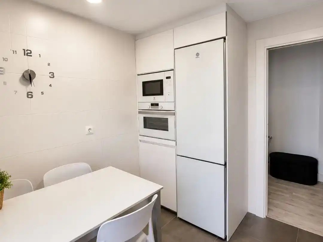 Kitchen of Flat for sale in Santander  with Swimming Pool and Balcony