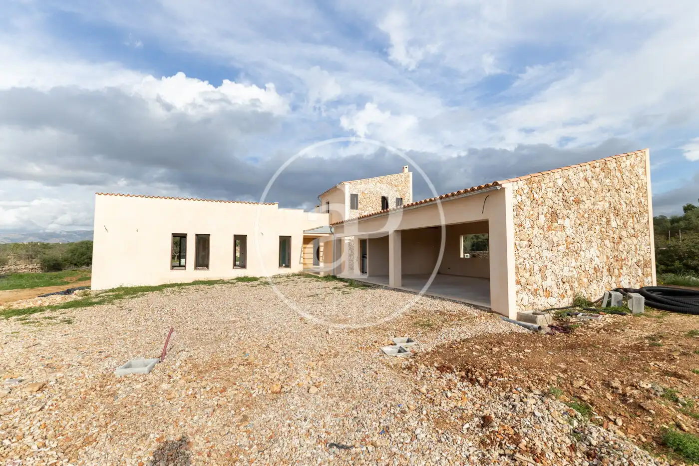 Vista exterior de Casa o xalet en venda en Marratxí amb Aire condicionat, Calefacció i Jardí privat