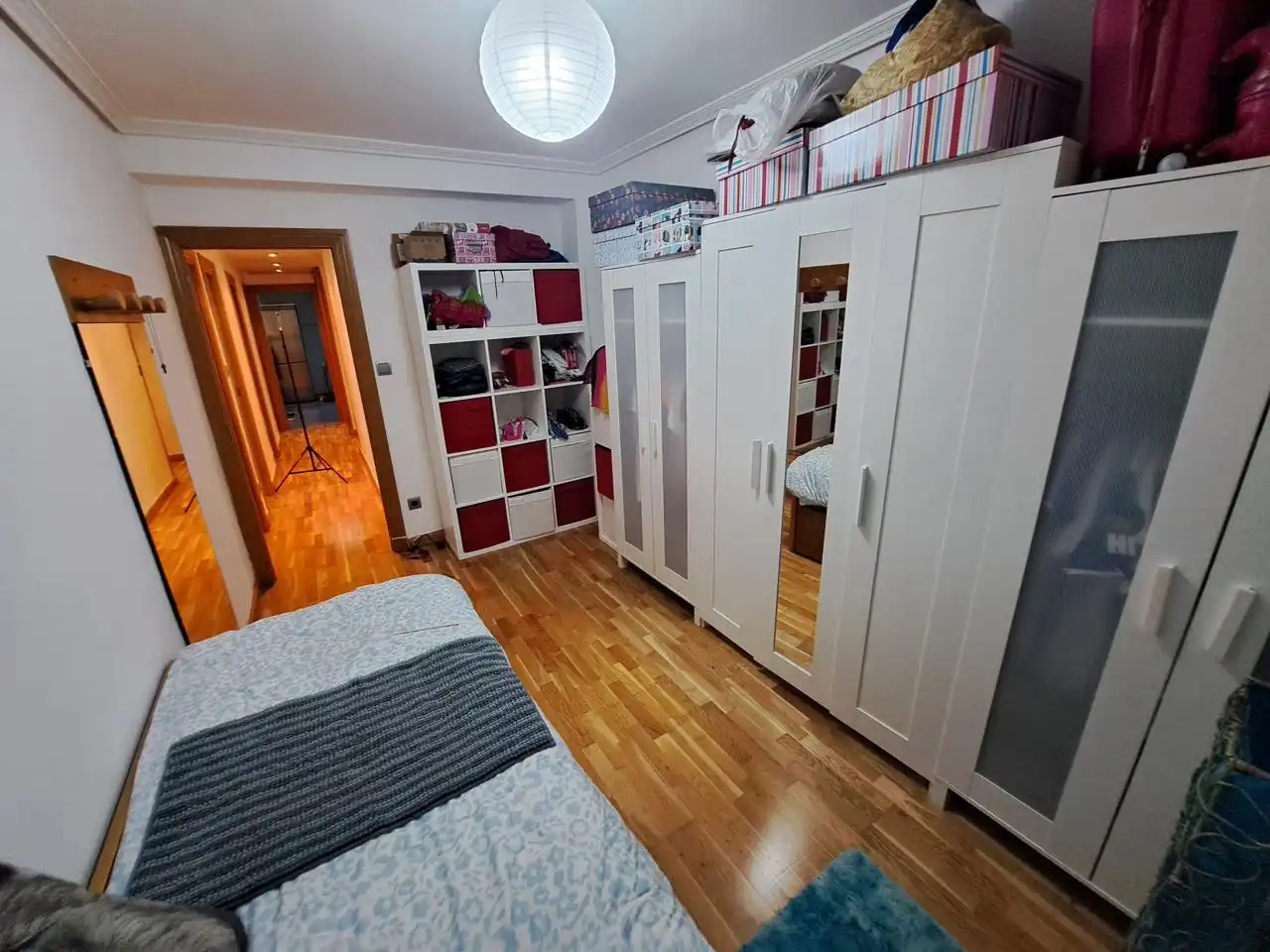 Bedroom of Flat for sale in Zaragoza  with Air Conditioner, Heating and Parquet flooring