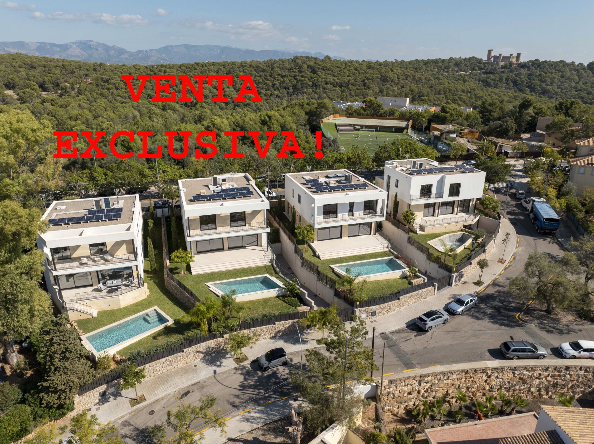 Exterior view of House or chalet for sale in  Palma de Mallorca  with Air Conditioner, Heating and Private garden