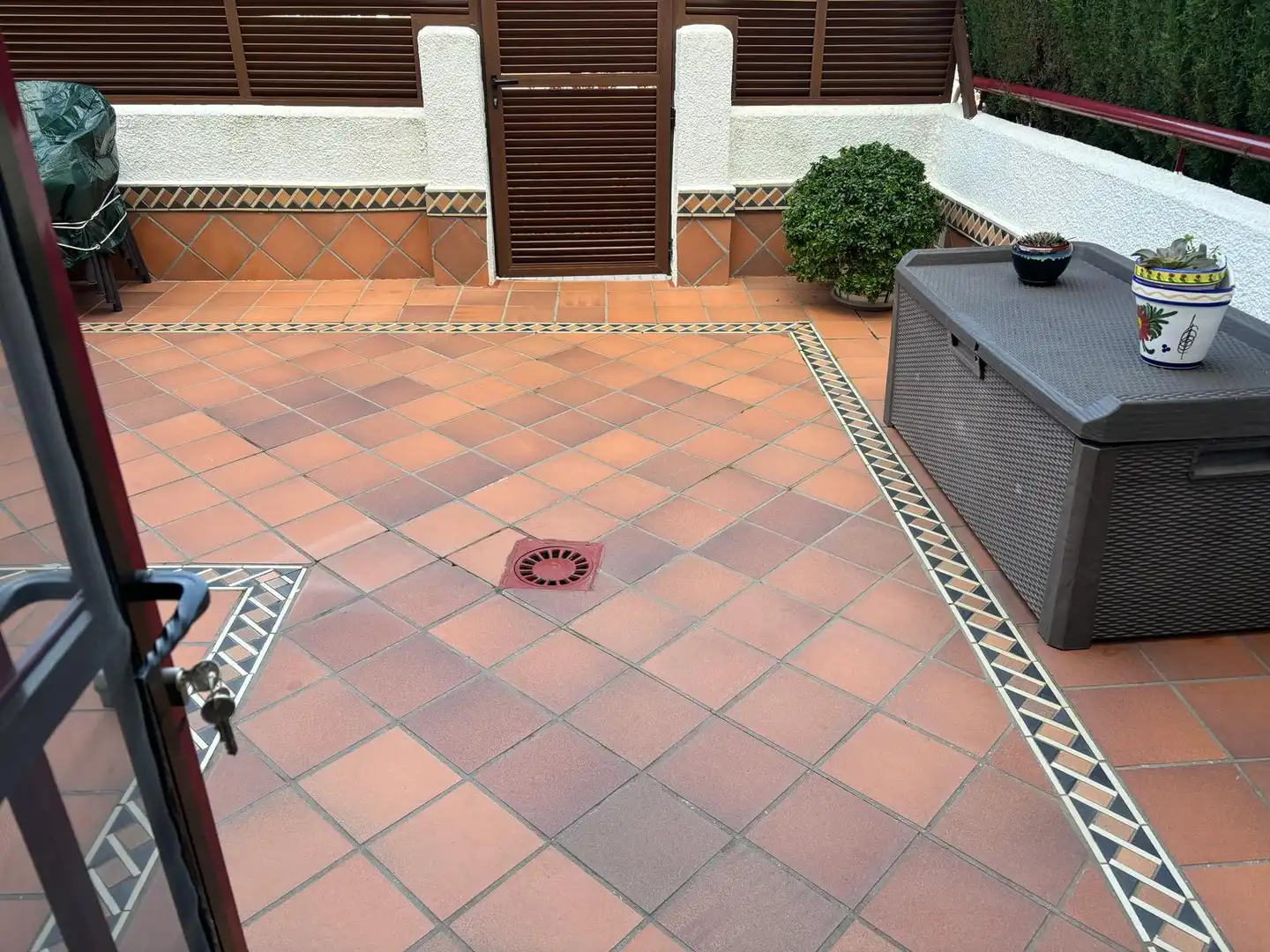 Garden of Detached homes for sale in Almodóvar del Campo  with Air Conditioner, Heating and Terrace