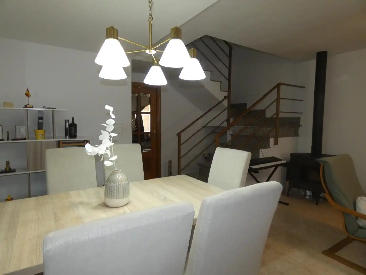 Comedor de Casa adosada en venta en La Joyosa con Aire acondicionado, Jardín privado y Terraza