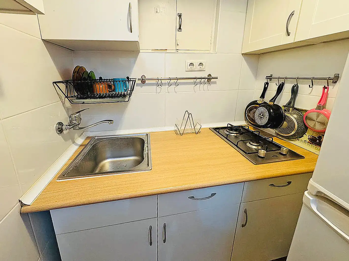 Kitchen of Study for sale in Torremolinos  with Air Conditioner, Terrace and Furnished