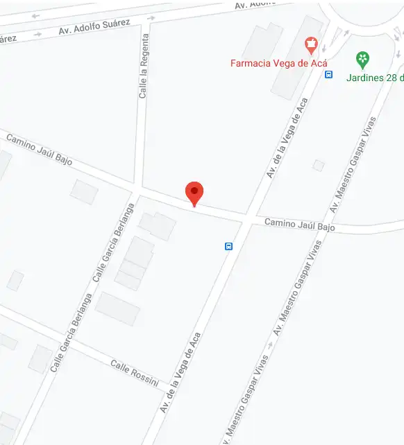 Außenansicht von Garage zum Verkauf in Almería mit Alarm