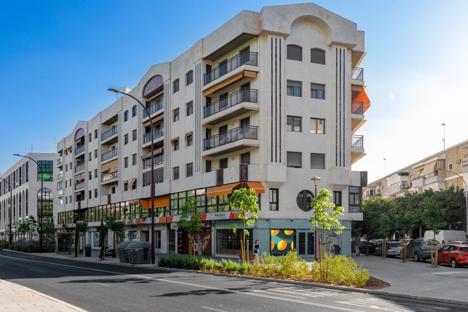 Exterior view of Flat for sale in  Sevilla Capital  with Air Conditioner, Heating and Terrace