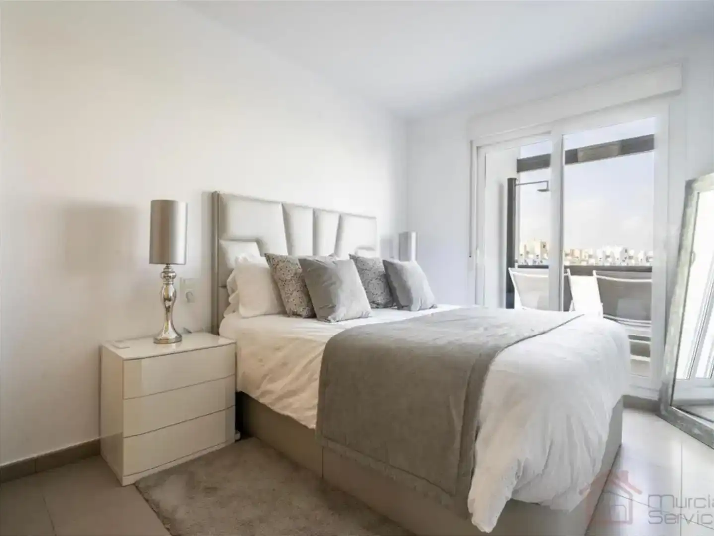 Bedroom of Flat for sale in Torre-Pacheco  with Air Conditioner, Swimming Pool and Furnished