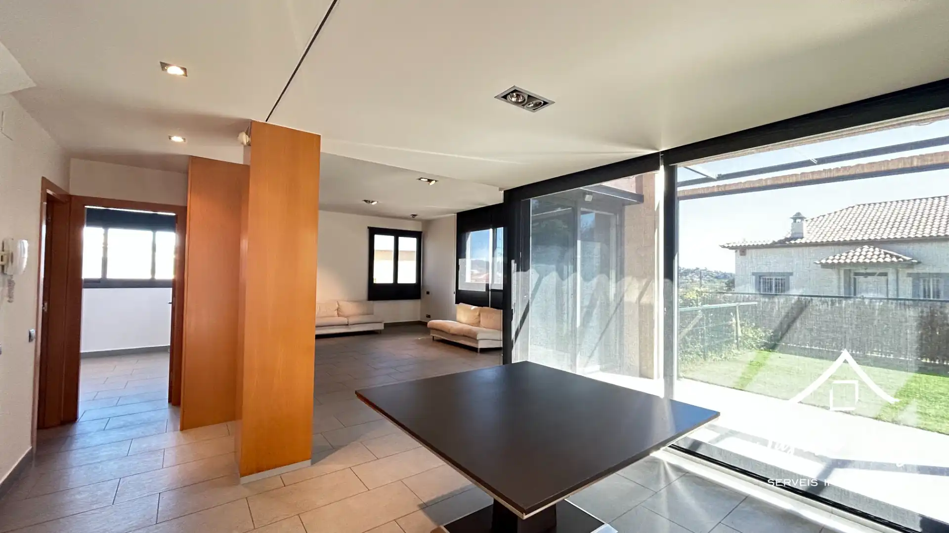 Sala de estar de Casa o chalet en venta en Abrera con Aire acondicionado, Calefacción y Jardín privado