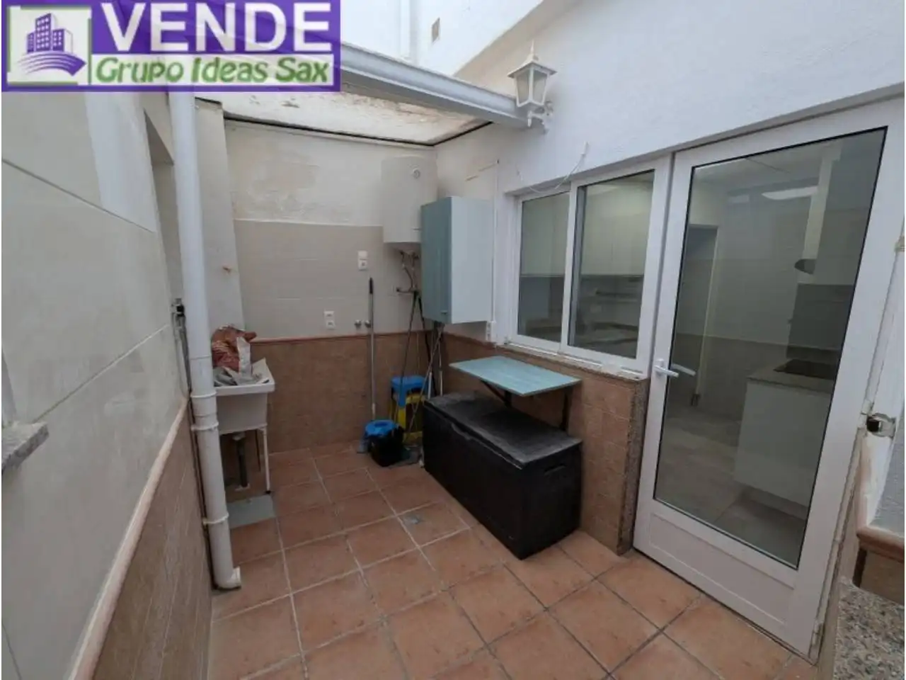 Jardín de Casa adosada en venta en Sax con Terraza