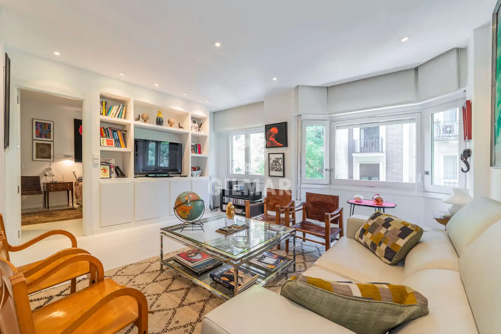 Sala de estar de Piso en venta en Madrid con Calefacción, Jardín privado y Piscina