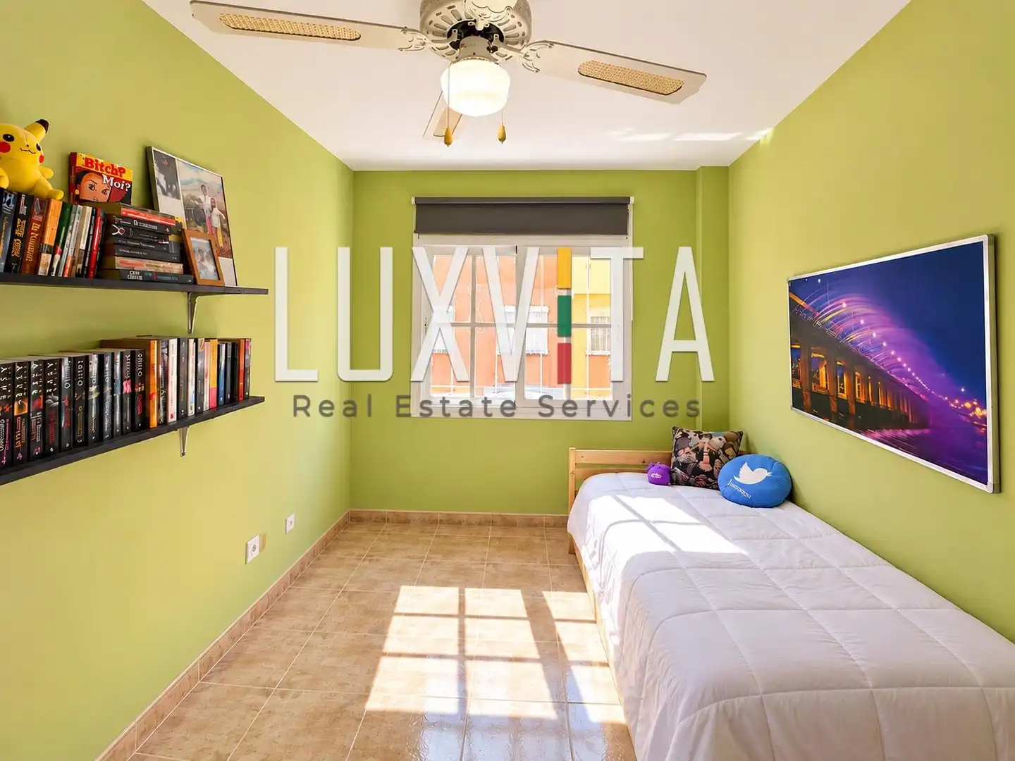 Bedroom of Flat for sale in Las Rosas