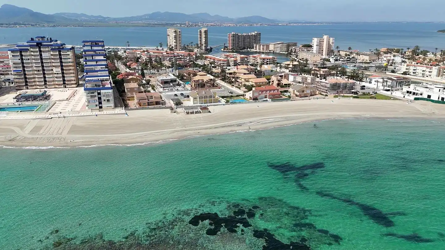 Exterior view of Houses for sale in La Manga del Mar Menor  with Private garden, Terrace and Furnished