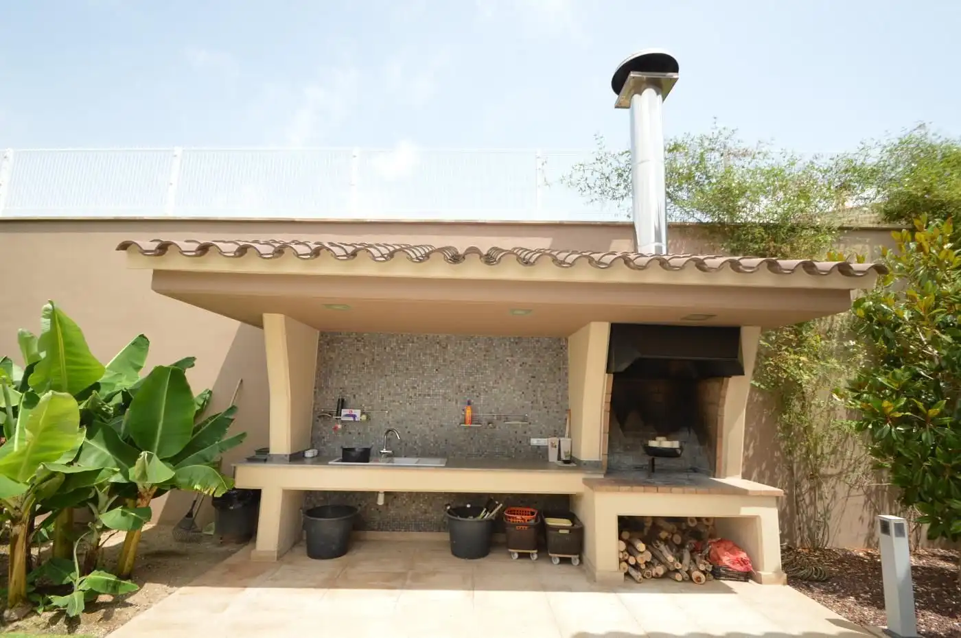 Terraza de Casa o chalet en venta en Amposta con Aire acondicionado, Trastero y Piscina
