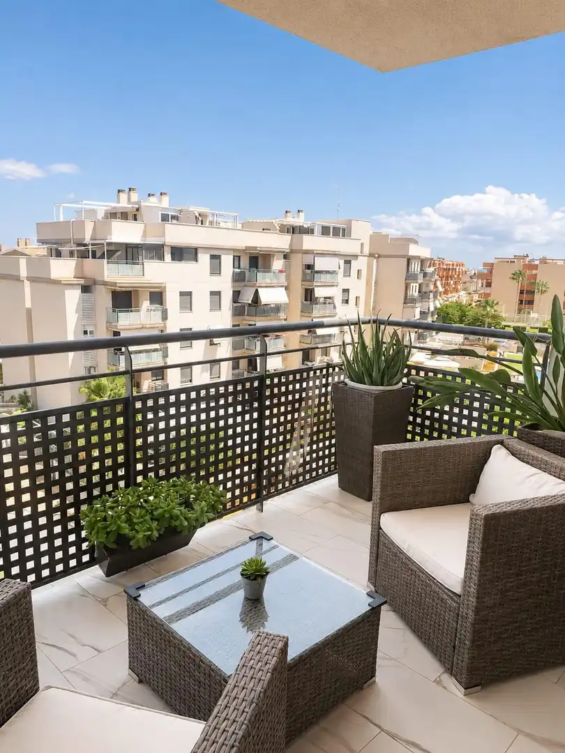 Terraza de Dúplex en venta en Canet d'En Berenguer con Aire acondicionado, Jardín privado y Terraza