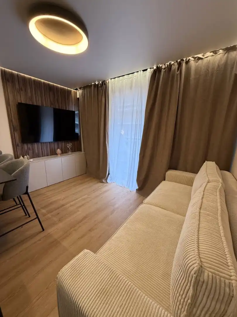 Living room of Flat for sale in Cullera  with Air Conditioner, Furnished and Oven