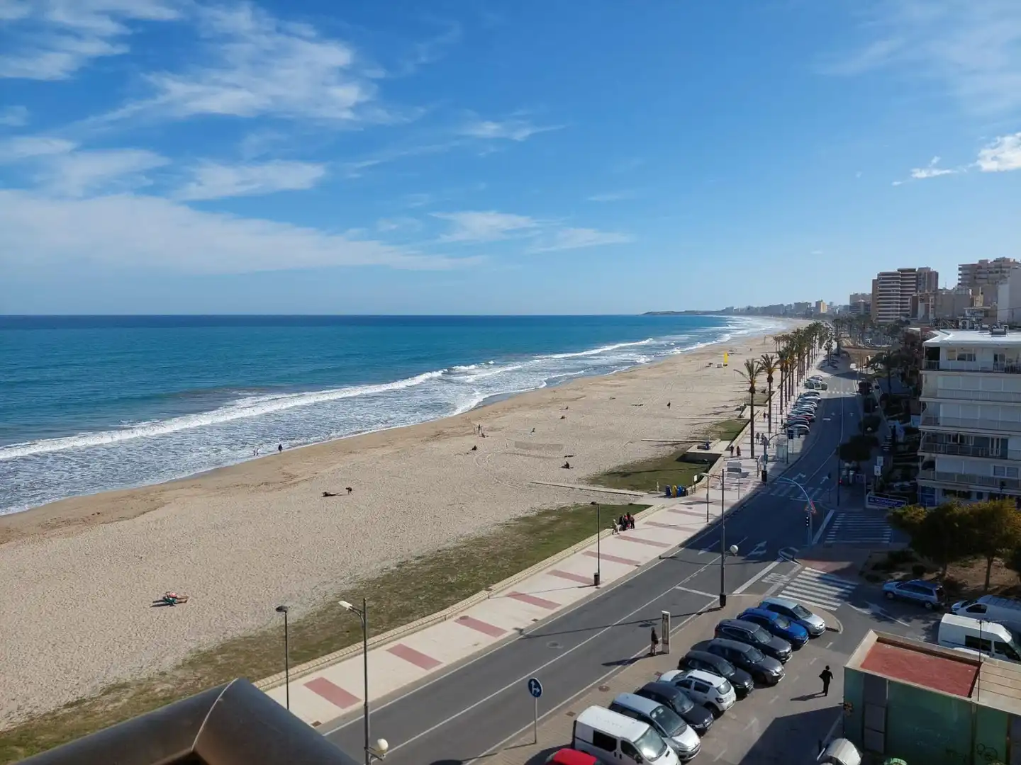Außenansicht von Wohnung zur Miete in El Campello mit Klimaanlage, Terrasse und Möbliert